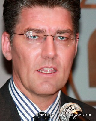 Andrew Halcro, Anchorage Chamber of Commerce, Oil Taxes
